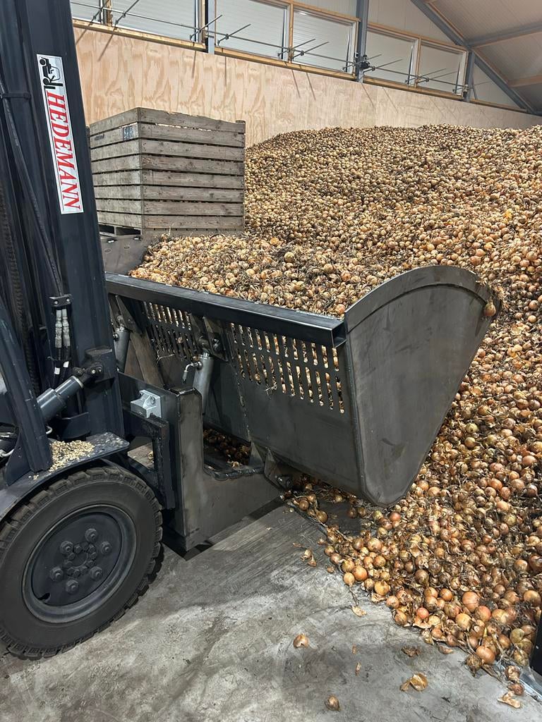 Volumebak / Schepbak / Kantelbak voor Heftruck, Ophalen, Aardappeltechniek