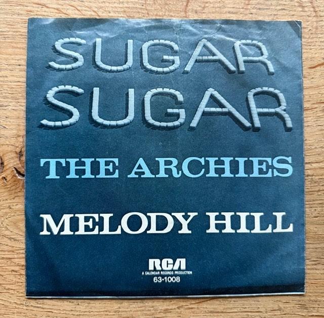 The Archies - Sugar sugar, Gebruikt, 7 inch, Single, Ophalen of Verzenden