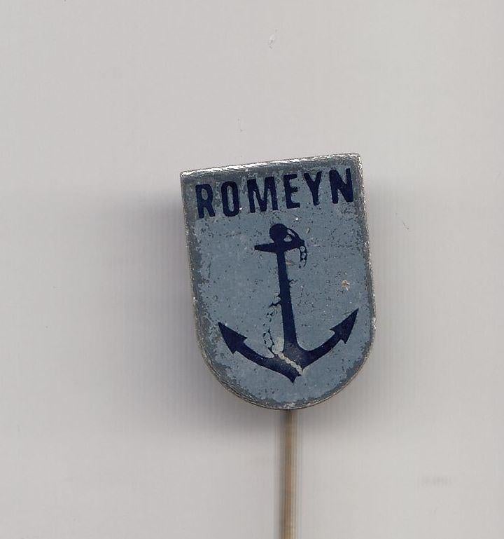 Scheepvaart Romeyn Anker speldje, Gebruikt, Niet vindbaar, Niet vindbaar, Speldje of Pin