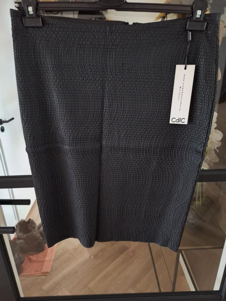 Nieuw zwart pu leder rokje van CDLC, Kleding | Dames, Zwart, Maat 46/48 (XL) of groter, Nieuw, Ophalen of Verzenden