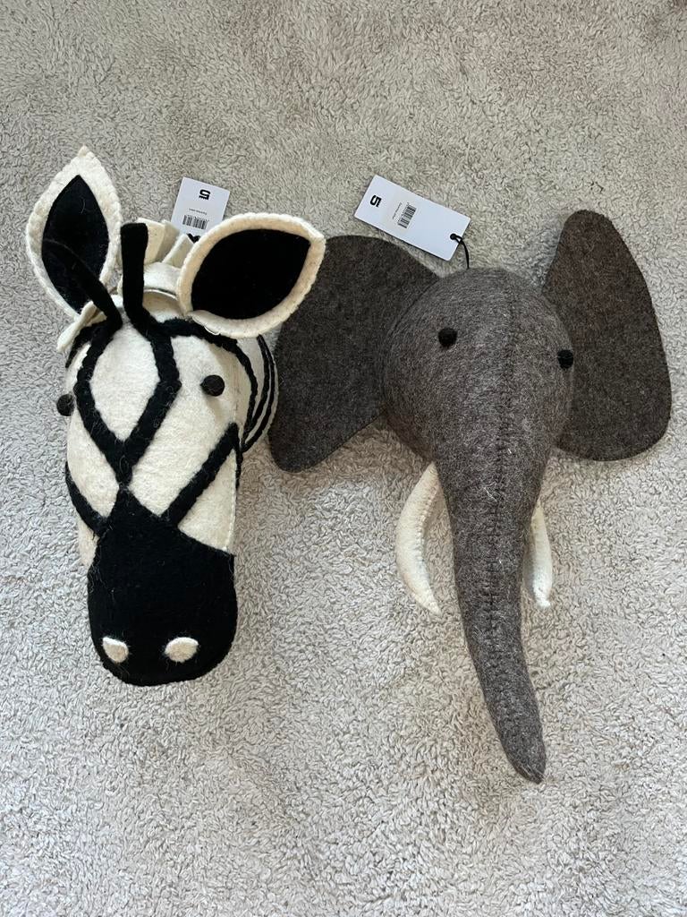 Dierenkoppen voor aan de muur Loods 5, Ophalen, Zo goed als nieuw, Wanddecoratie