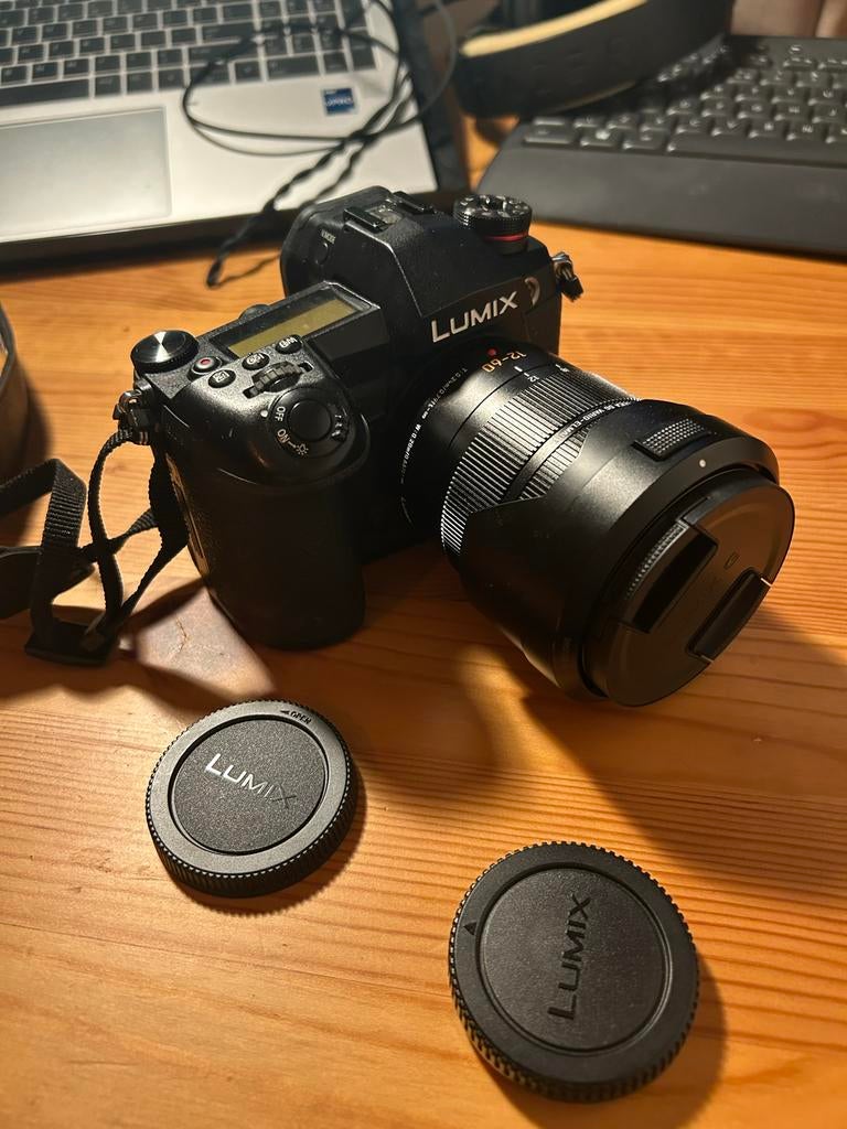 Panasonic DC-G9 + 12-60mm Leica lens, Ophalen of Verzenden, Zo goed als nieuw, Spiegelreflex, 4 t/m 7 keer
