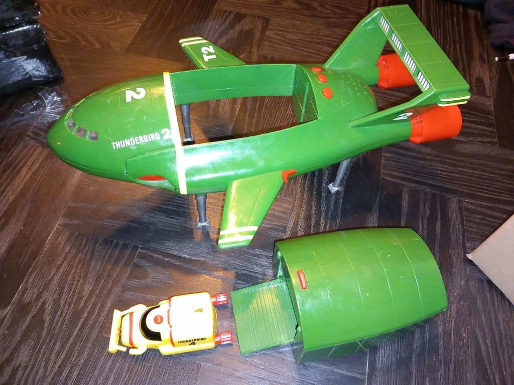 Thunderbirds Thunderbird 2 en 4, Ophalen of Verzenden, Gebruikt, Jongen of Meisje