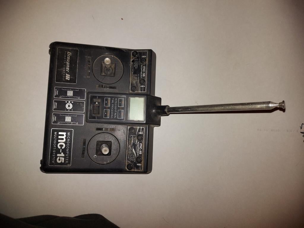 Graupner JR MC-15 Microcomputer Zender, Overige merken, Gebruikt, Ophalen of Verzenden, Groter dan 1:32