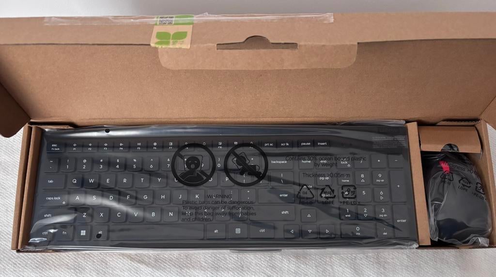 Nieuwe Lenovo Essential Wireless Combo Keyboard + Mouse Gen2, Computers en Software, Toetsenborden, Nieuw, Ophalen of Verzenden