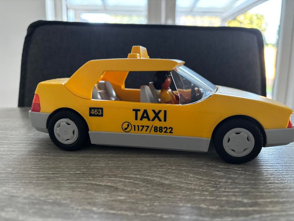 Taxi playmobil te koop., Ophalen of Verzenden, Gebruikt, Los playmobil