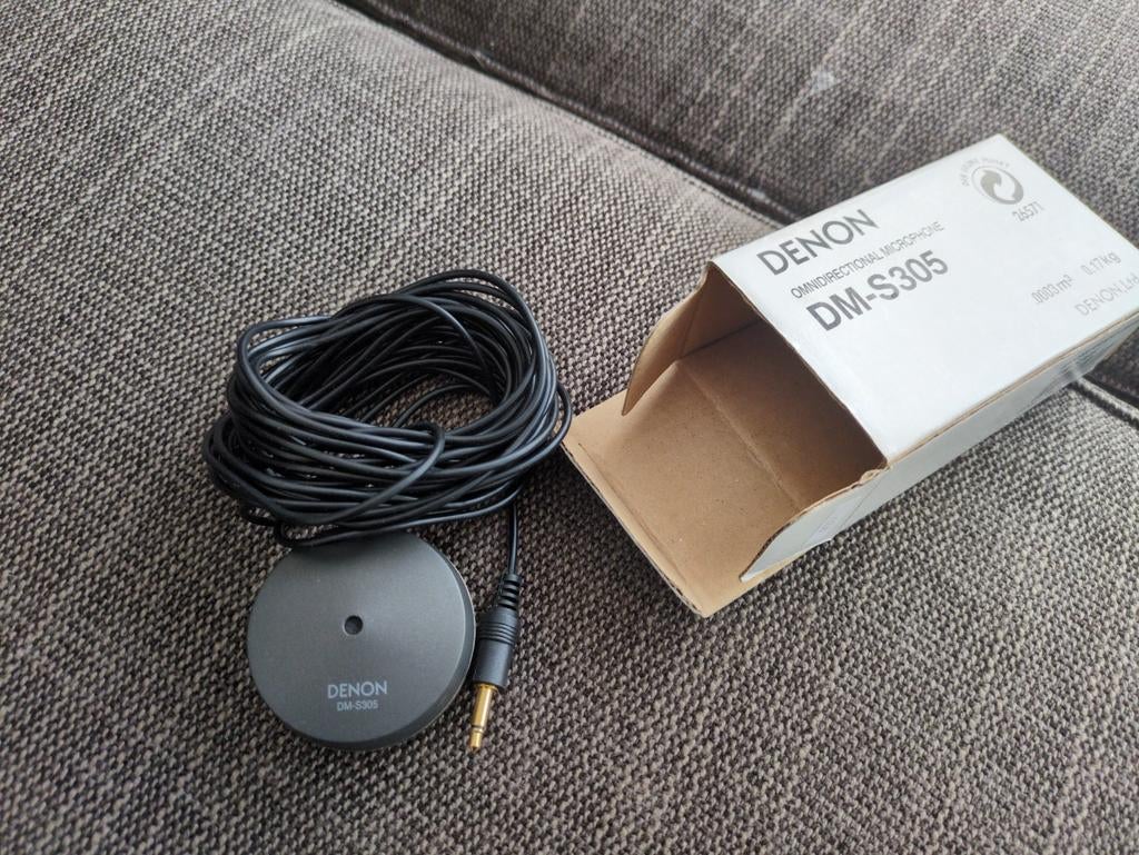 Denon DM-S305 Microfoon - Inregel Microfoon, Ophalen of Verzenden, Gebruikt, Overige typen