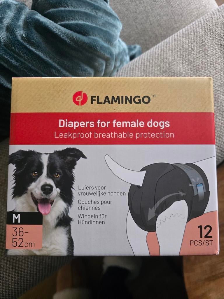 Honden luiers, Dieren en Toebehoren, Honden-accessoires, Ophalen of Verzenden, Gebruikt