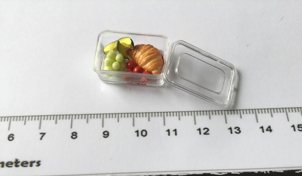 Poppenhuis miniaturen lunchbox 103, Ophalen of Verzenden, Nieuw, Poppenhuis