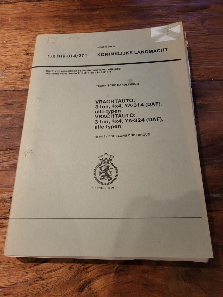 1/2 TH daf ya 314 en daf ya 324, Ophalen of Verzenden