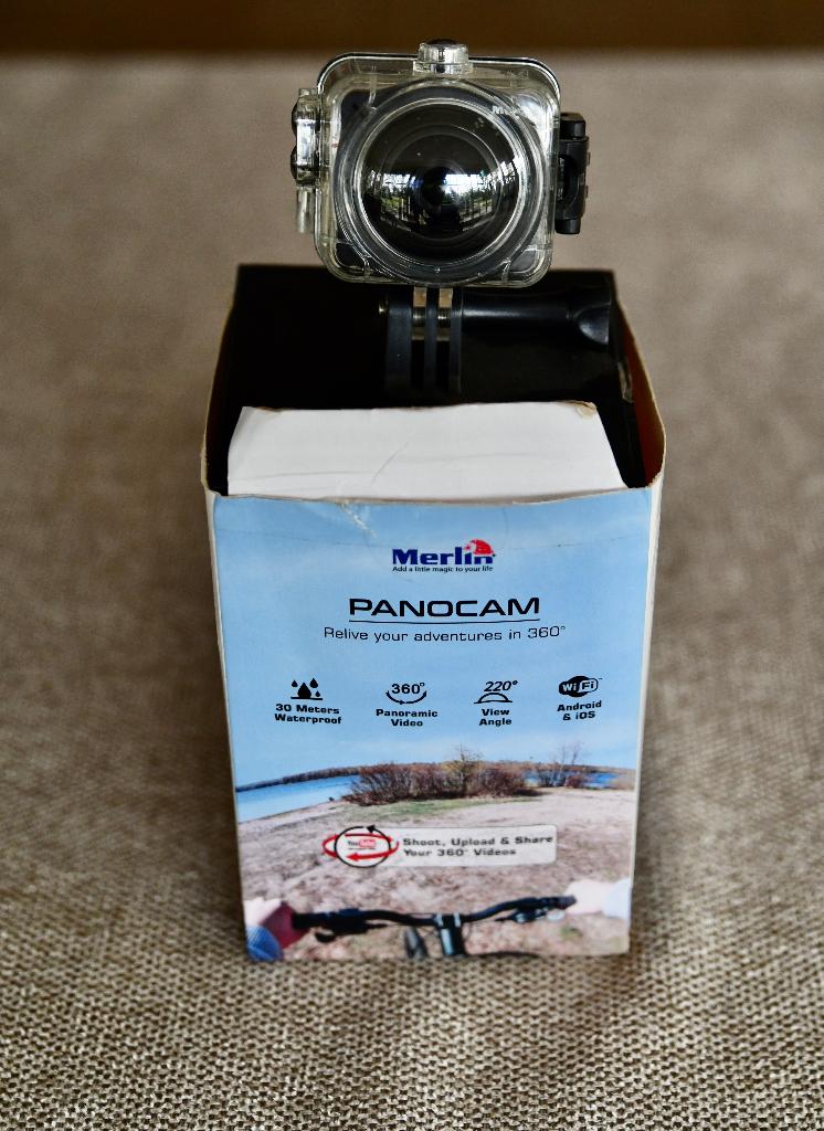 Panocam digitale onderwatercamera, Ophalen of Verzenden, Zo goed als nieuw, Complete set