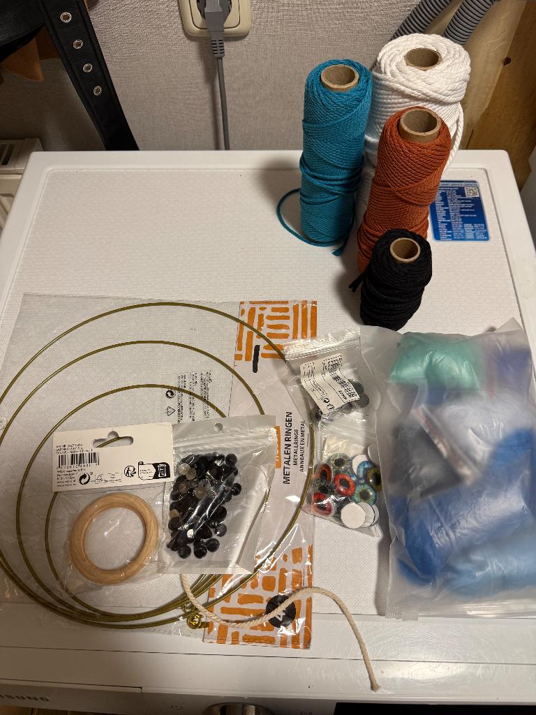 Macrame spullen, Hobby en Vrije tijd, Ophalen of Verzenden, Zo goed als nieuw