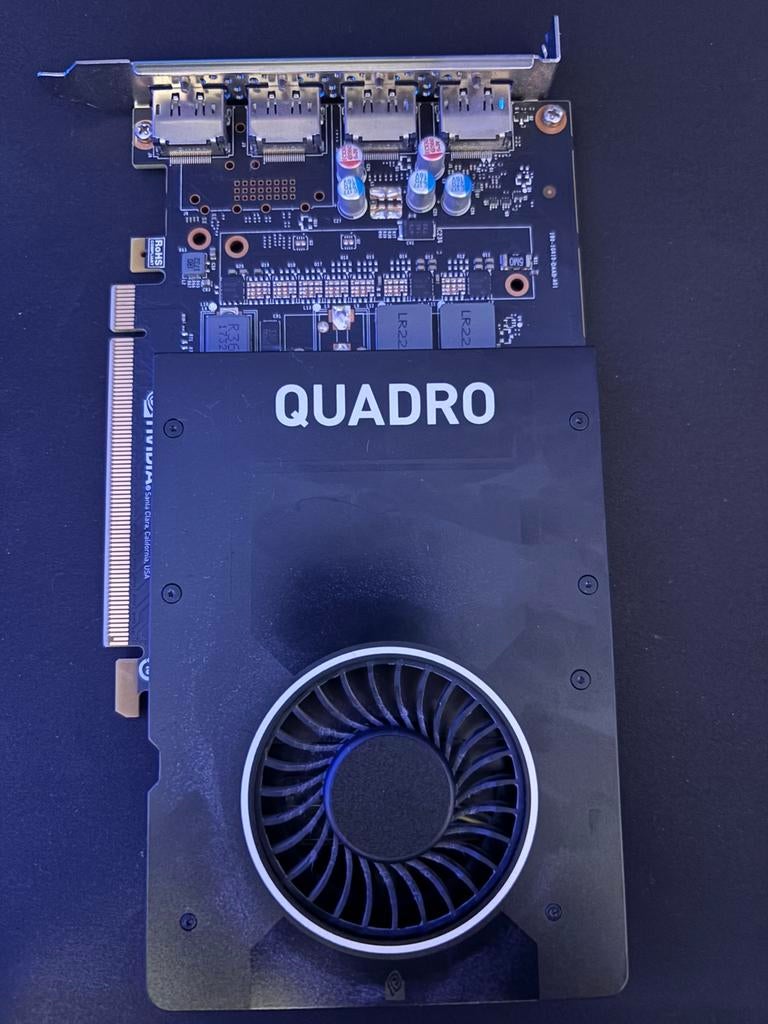 Nvidia quadro p2000 gpu, Computers en Software, Videokaarten, Ophalen, PCI-Express 3, DisplayPort, Nvidia