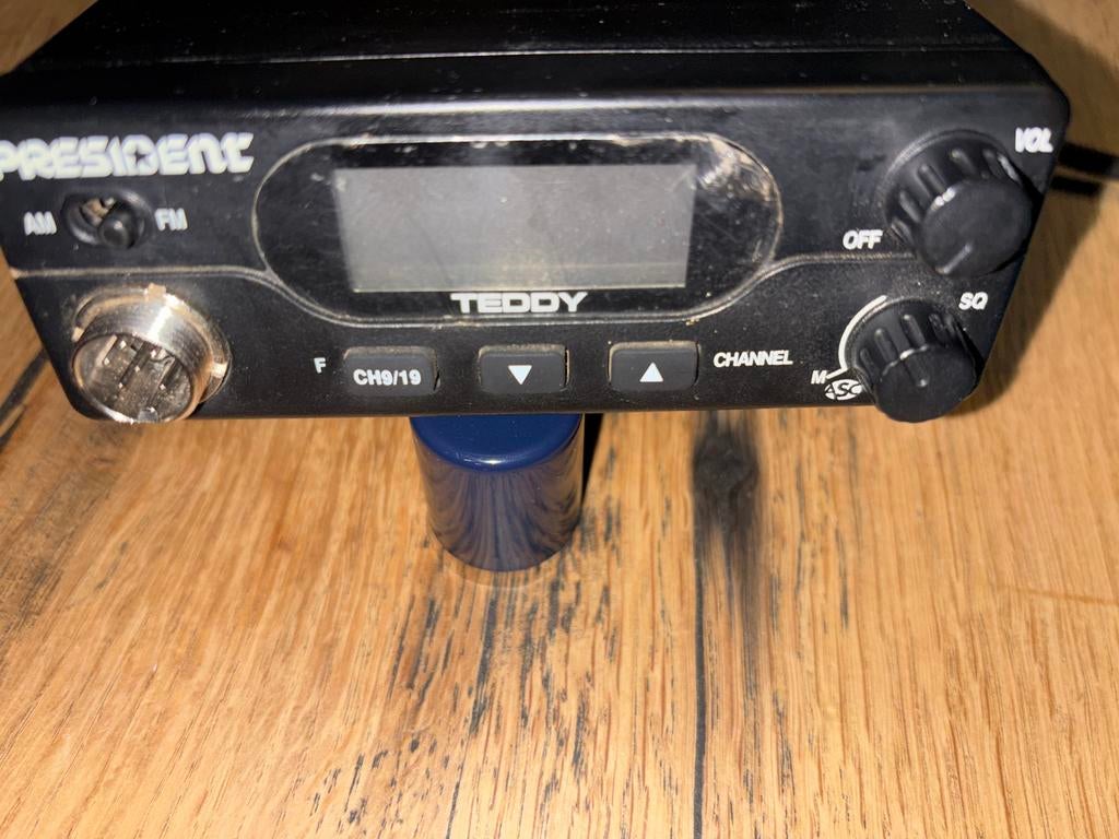 President Teddy CB Radio met Microfoon, Ophalen of Verzenden, Gebruikt, Zender en Ontvanger