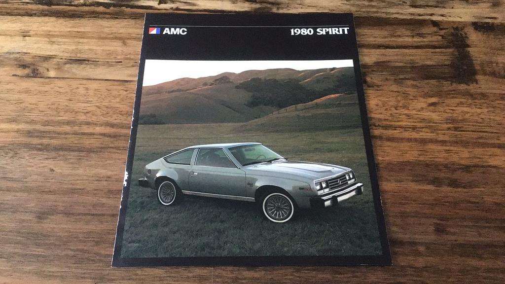 AMC brochure 1980, Ophalen of Verzenden, Zo goed als nieuw, Overige merken