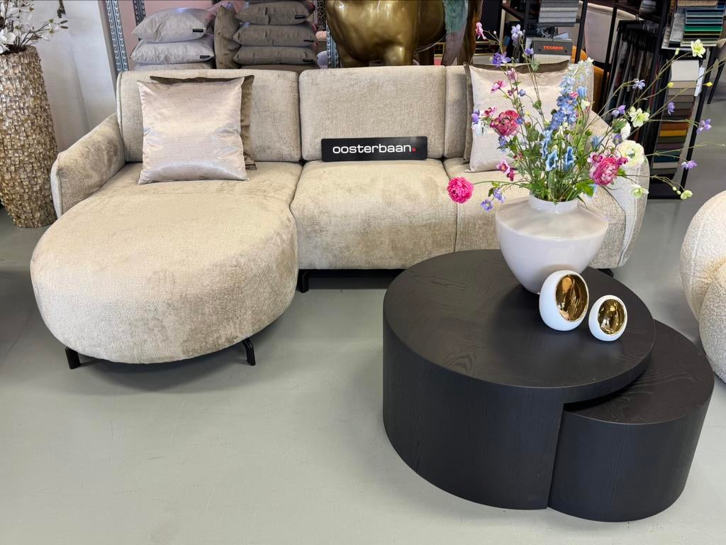 Luxe Velvet Teddy Loungebank Rosa 170x260cm NIEUW - UNIEK, 250 tot 300 cm, Info@oosterbaanwonen.nl, Venus 31 8448CE Heerenveen