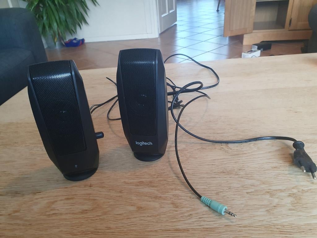 Logitech PC/Laptop/Tablet Speakers - Prima Staat, Computers en Software, Pc speakers, Ophalen, Gebruikt, Audiokanaal 2, Logitech