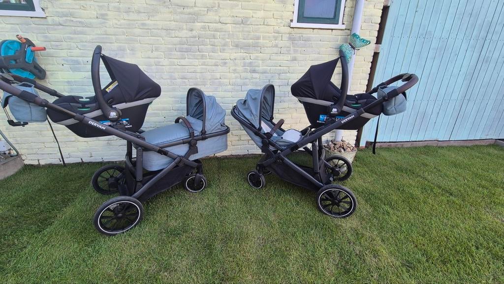 Deryan Kinderwagen komplete set als nieuw, Ophalen, Zo goed als nieuw, Overige merken, Duomodel