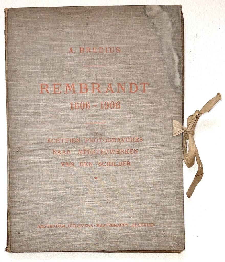 Twee zeer zeldzame boekuitgaven over Rembrandt, Ophalen of Verzenden