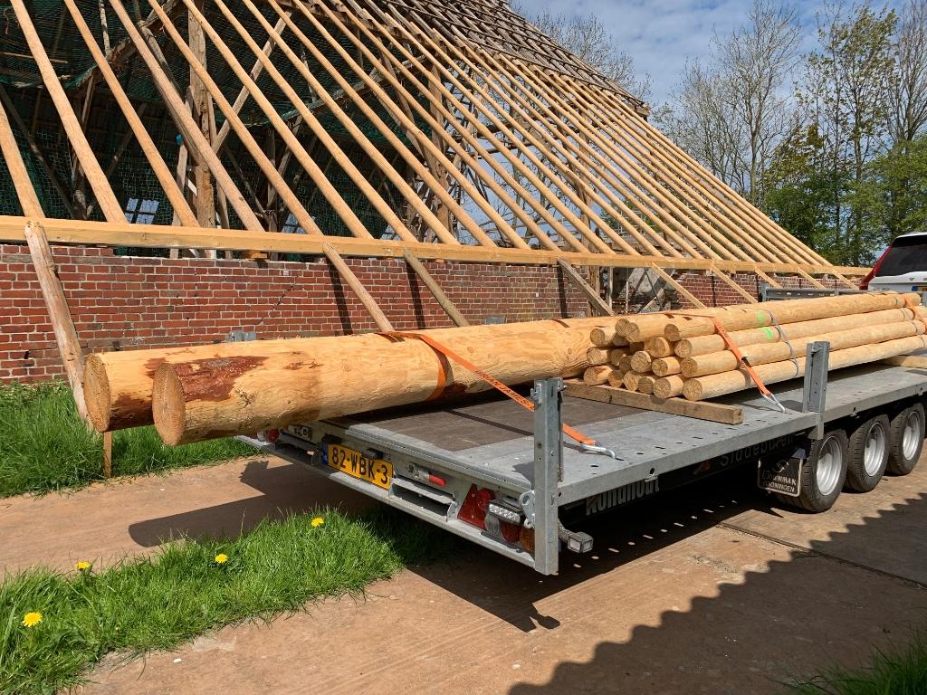 Juffers | Gebinten | Daksporen | Oplangen | Slieten | Sporen, Nieuw, Ophalen of Verzenden, Balk, Overige houtsoorten