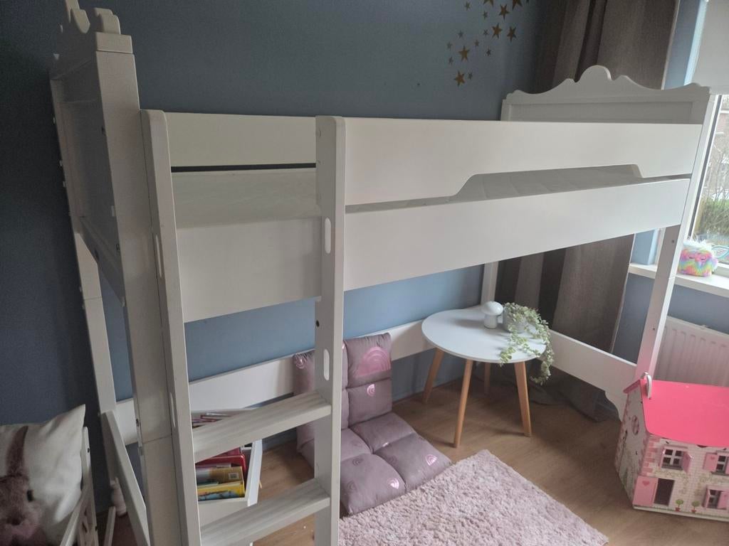 Bopita Hoogslaper, Kinderen en Baby's, Kinderkamer | Stapelbedden en Hoogslapers, Ophalen, Gebruikt, Hoogslaper