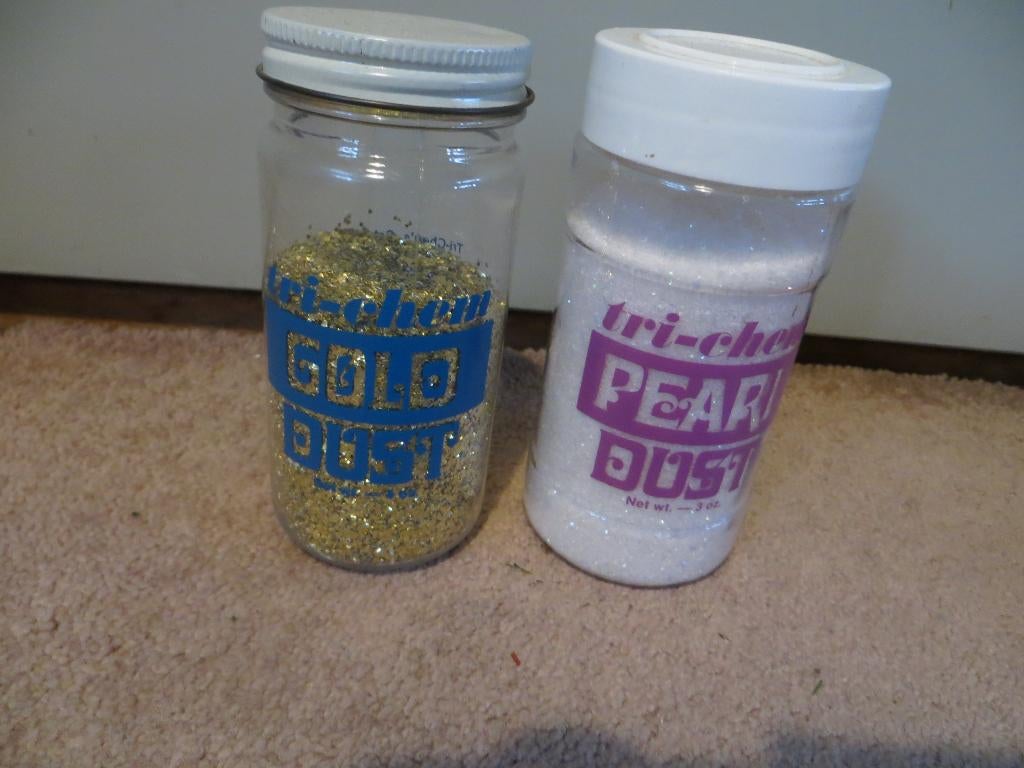 Tri-chem glitterdust poeder, Ophalen of Verzenden, Gebruikt, Materiaal