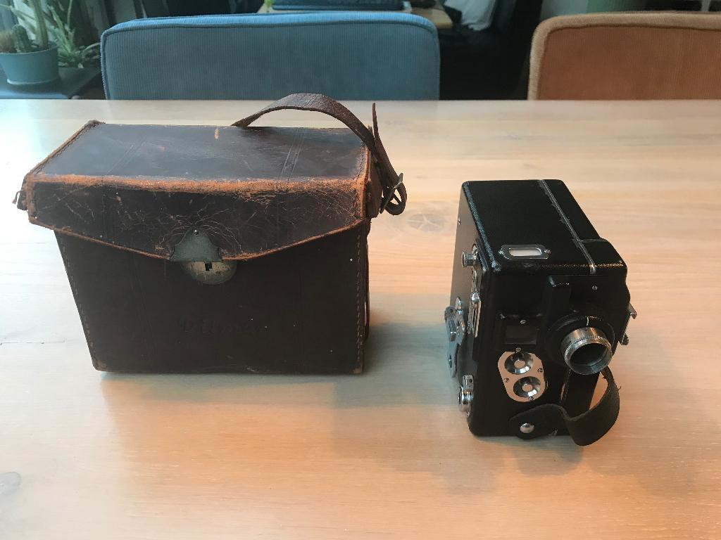 Filmcamera Ditmar 1938 vintage, Ophalen of Verzenden, Voor 1940, Filmcamera