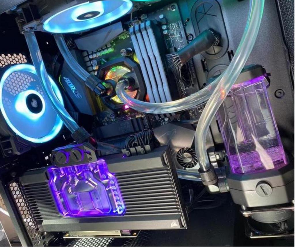 Gaming PC water cooled, Ophalen, Gebruikt, 32 GB, Gaming