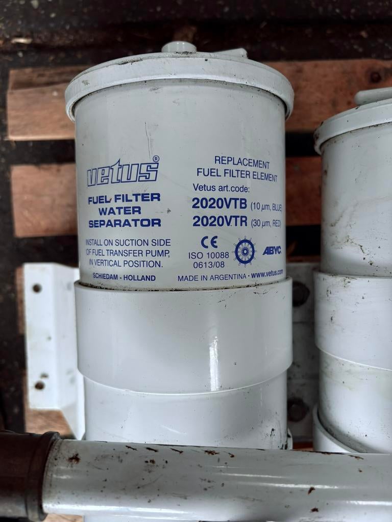 Vetus Waterafscheider/Brandstoffilter, Ophalen of Verzenden, Zo goed als nieuw, Motor en Techniek, Zeilboot of Motorboot