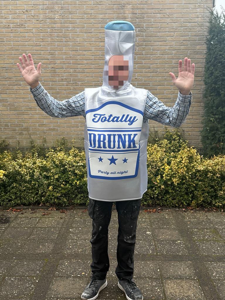 Bierpak carnaval (one size), Kleding | Heren, Carnavalskleding en Feestkleding, Maat 52/54 (L), Carnaval, Nieuw, Ophalen of Verzenden