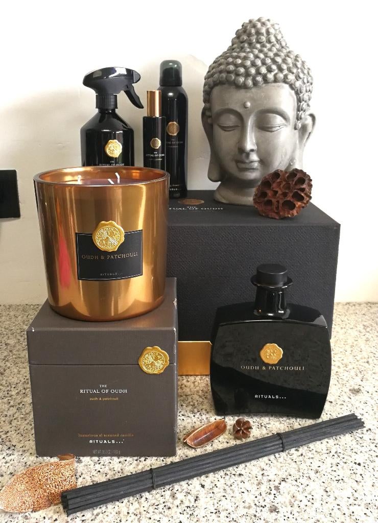 Rituals Luxe pakket Oudh & Patchouli Prachtige set!!, Sieraden, Tassen en Uiterlijk, Uiterlijk | Lichaamsverzorging, Verzenden