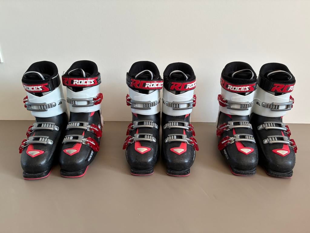 Roces Idea Free verstelbare skischoenen (36-40), Overige merken, Gebruikt, 100 tot 140 cm, Schoenen