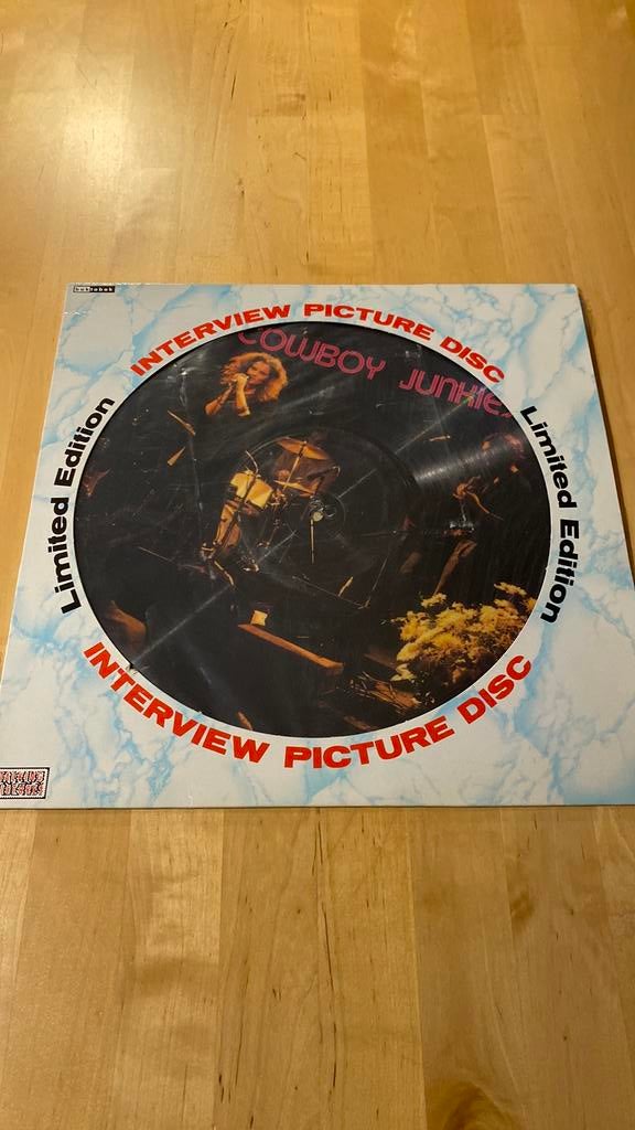 Vinyl lp picture disc Cowboy Junkies, Ophalen of Verzenden, Zo goed als nieuw, 12 inch, Overige genres