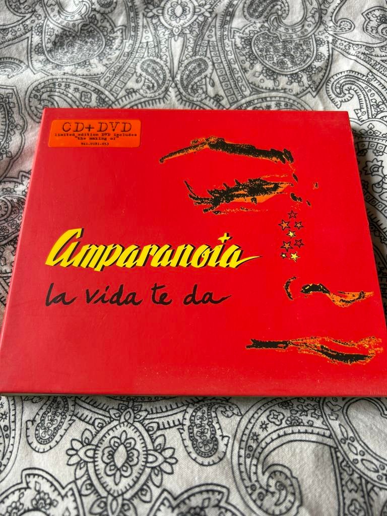 Amparanoia - La vida te da (cd+dvd), Ophalen of Verzenden, Zo goed als nieuw