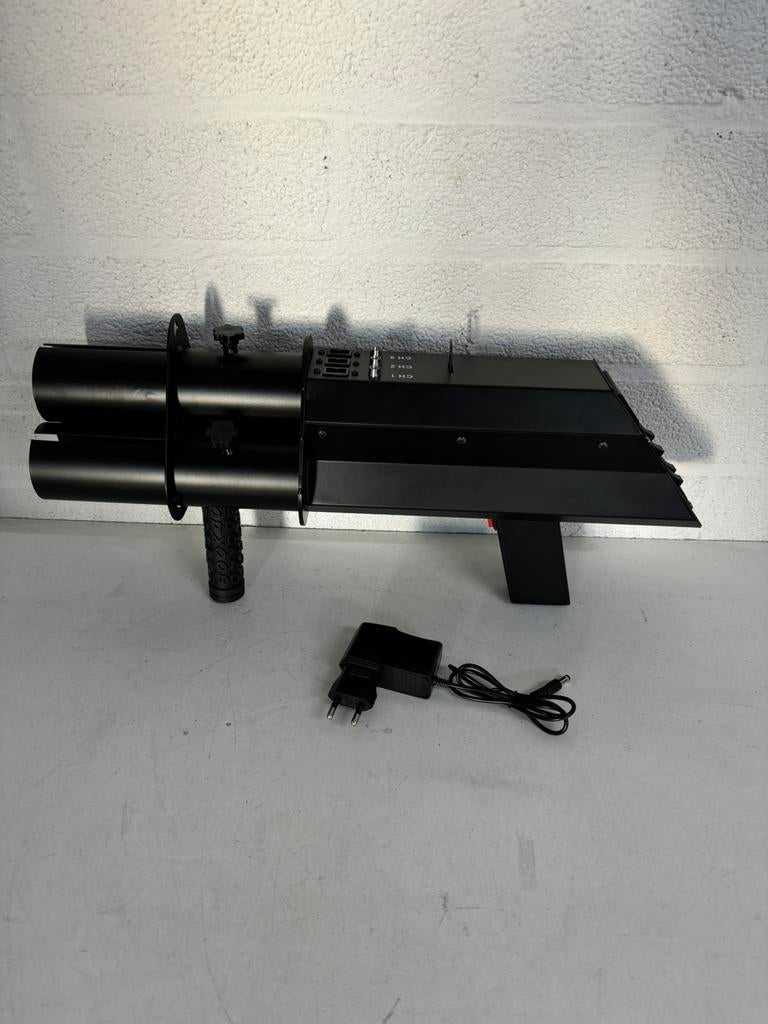 3-Way confetti shooter op accu, Muziek en Instrumenten, Licht en Laser, Ophalen, Nieuw, Licht
