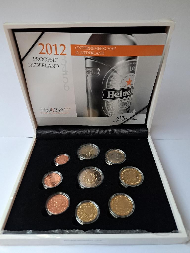 Euro Proofsets 2012, 2013, 2014, 2015 en 2016, Postzegels en Munten, Munten | Nederland, Ophalen of Verzenden, Koningin Beatrix