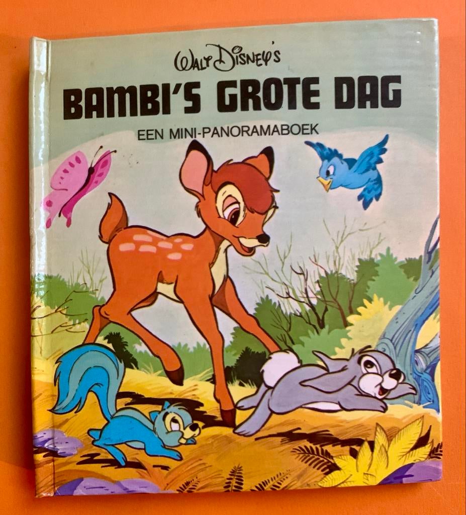 Boekje Bambi's Grote Dag - Mini-Panoramaboek Bambi Disney