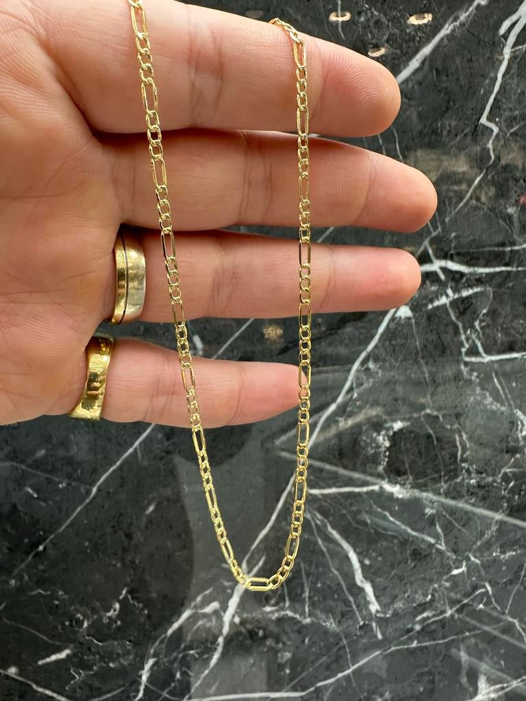 14K Gouden Figaro Collier, Ophalen of Verzenden, Nieuw, Goud