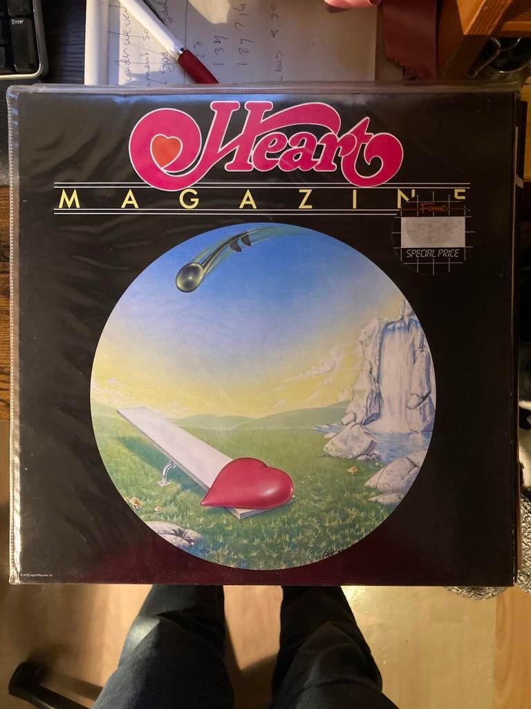 Heart - Magazine LP Vinyl, Ophalen of Verzenden, 1960 tot 1980, Gebruikt, 12 inch