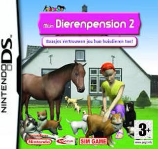 Nintendo DS mijn dierenpension 2, Spelcomputers en Games, Games | Nintendo DS, Nintendo, 1 speler, Ophalen of Verzenden, Zo goed als nieuw