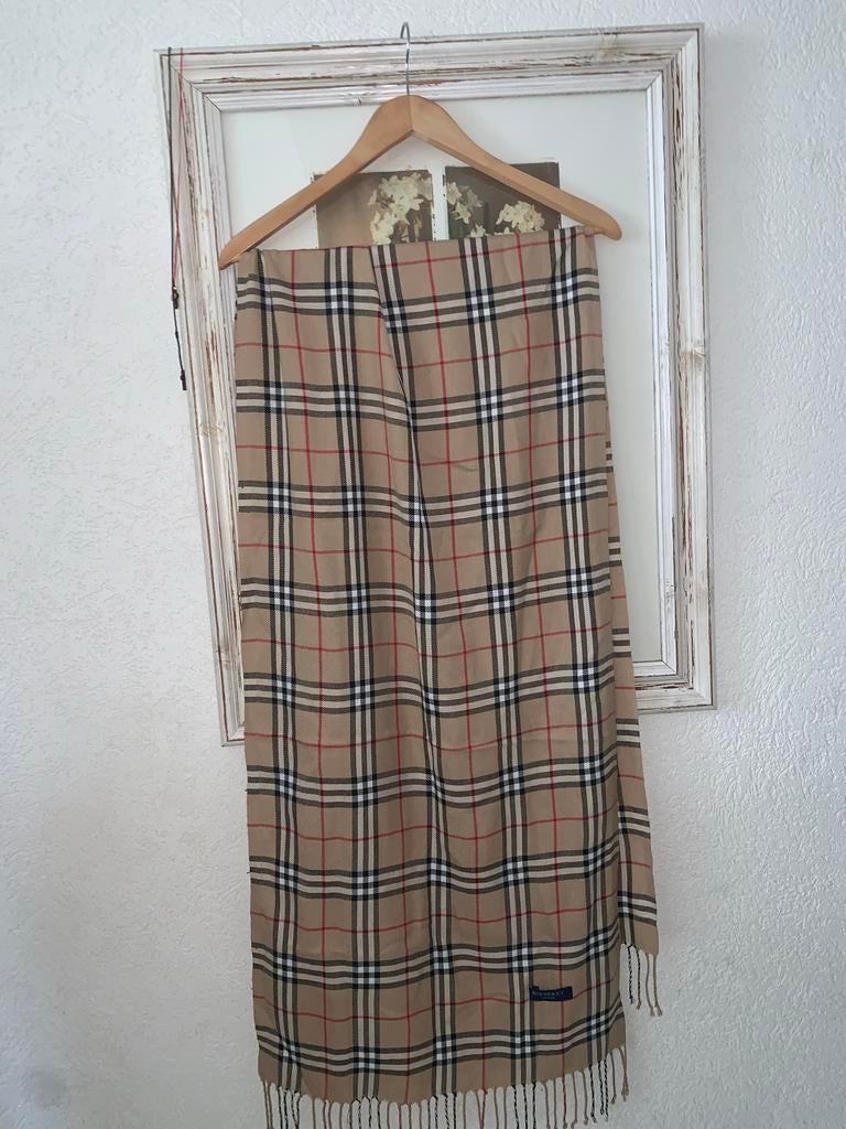 Burberry Sjaal - Klassiek en Stijlvol, Kleding | Heren, Ophalen of Verzenden, Zo goed als nieuw, Sjaal