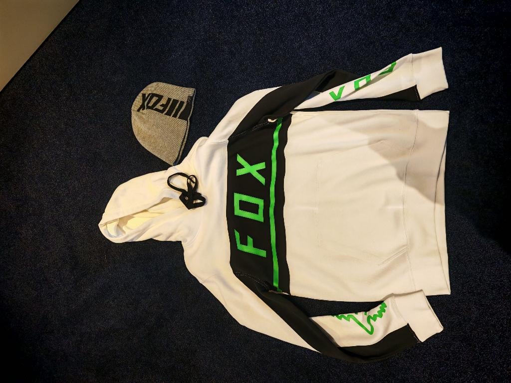 Fox Racing trui+muts, Ophalen of Verzenden