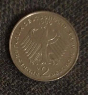 2 Deutsche Mark 2x., Ophalen of Verzenden, Duitsland, Setje
