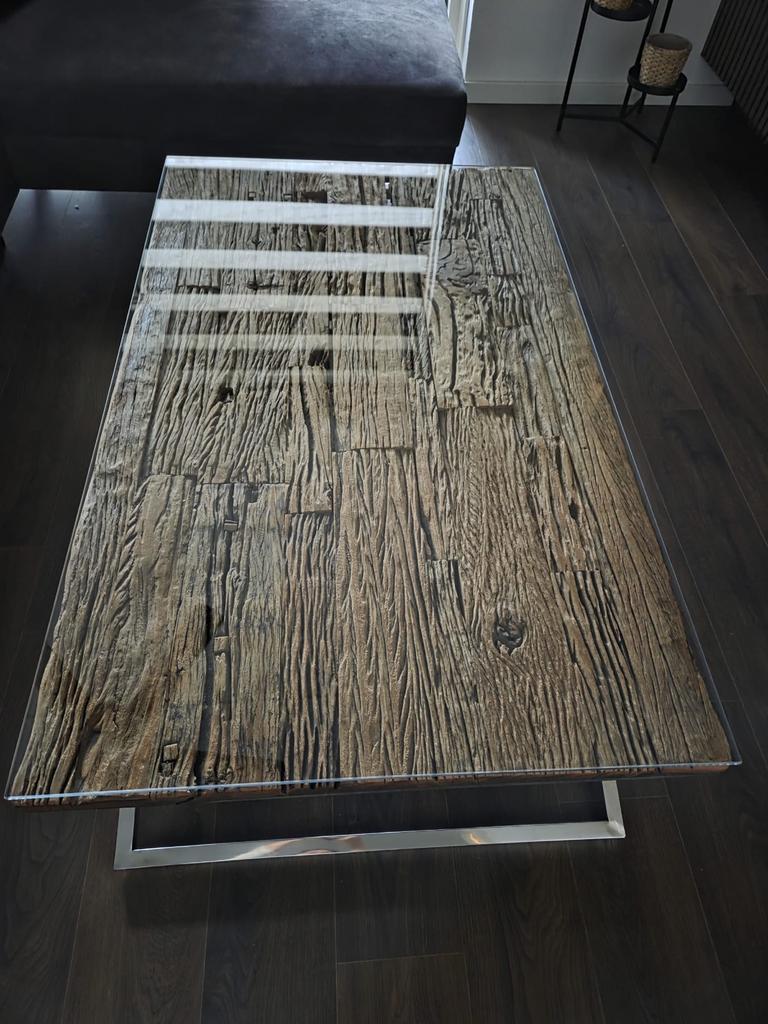 Tafel set: Salon, Eet & 4 Stoelen, Huis en Inrichting, Tafels | Salontafels, Gebruikt, Minder dan 50 cm, 100 tot 150 cm, 150 tot 200 cm