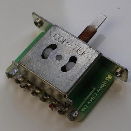 Pickup selector schakelaar (blade-type), COR-TEK., Muziek en Instrumenten, Ophalen of Verzenden, Zo goed als nieuw, Elektrische gitaar