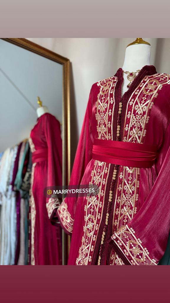 Takshita tekchita caftan kaftan marokkaanse jurk takchita, Ophalen, Zo goed als nieuw, Overige typen