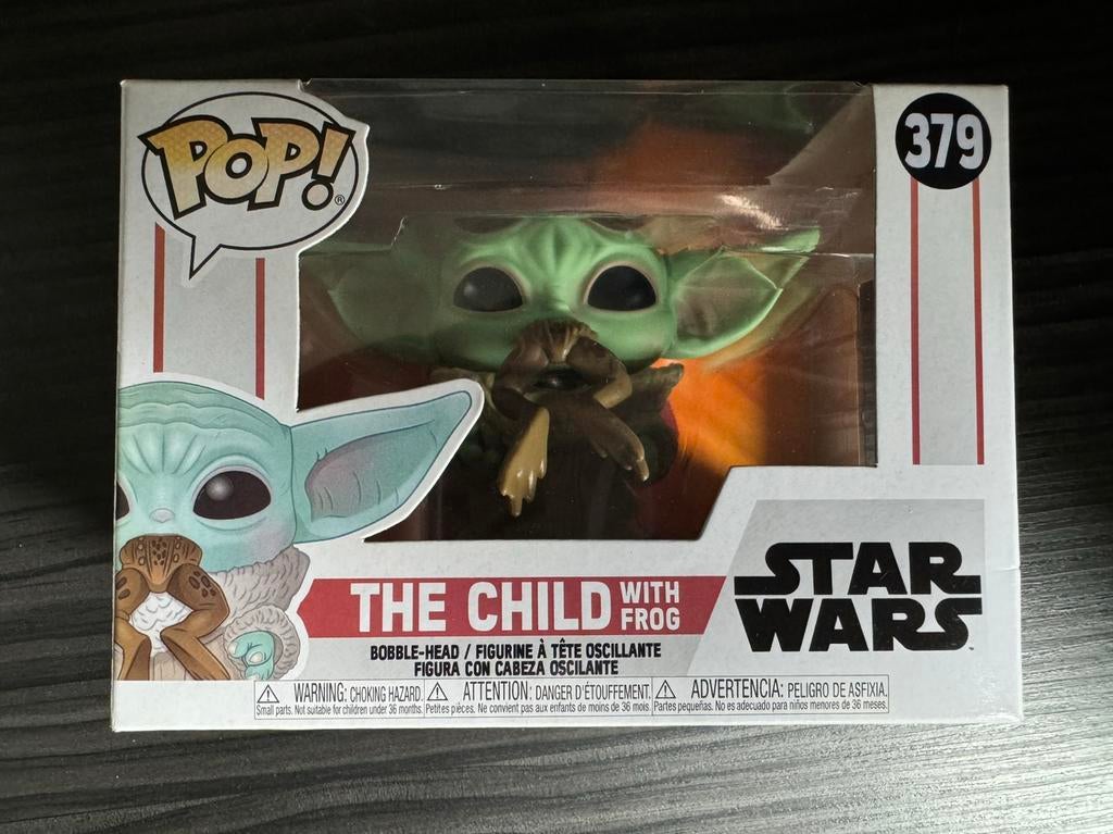 Funko pop 379 The Child baby yoda, Verzamelen, Ophalen of Verzenden, Zo goed als nieuw