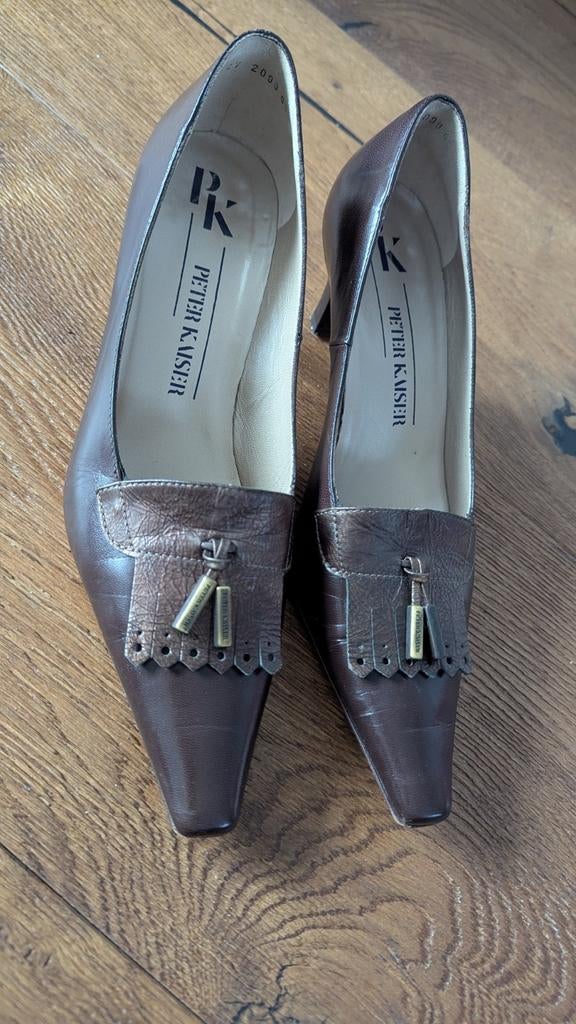 Peter Keiser bruine pumps 5,5 (38,5), Kleding | Dames, Schoenen, Peter Kaiser, Pumps, Bruin, Ophalen of Verzenden