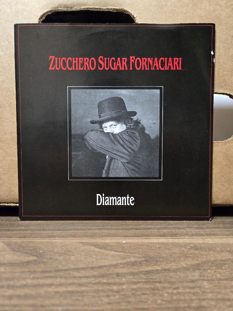 Zucchero Sugar Fornaciari - Diamante, 7 inch, Single, Ophalen of Verzenden, Zo goed als nieuw