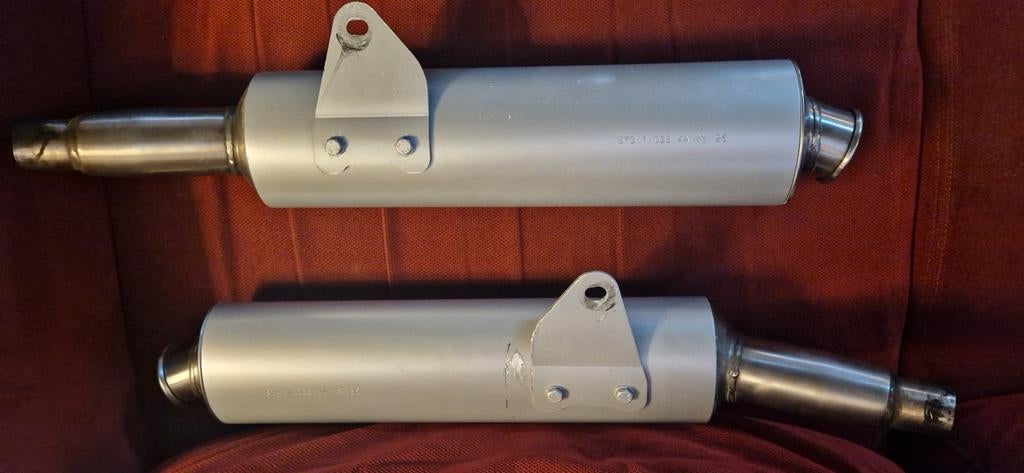 Originele Ducati Monster uitlaat, Ophalen